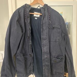 Old Navy Dark Blue Military Field Jacket
